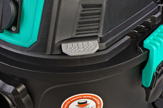 Пылесос строительный 1400Вт объем бака 20л шланг 2,5м d шланга 38мм VC1420 Sturm *1