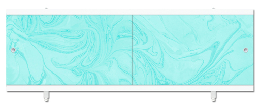 Экран под ванну "Ультра легкий" Бирюзовый 1,68м *2