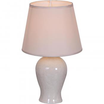 Лампа настольная 19001-0.7-01A (керамика+абажур) *1/24
