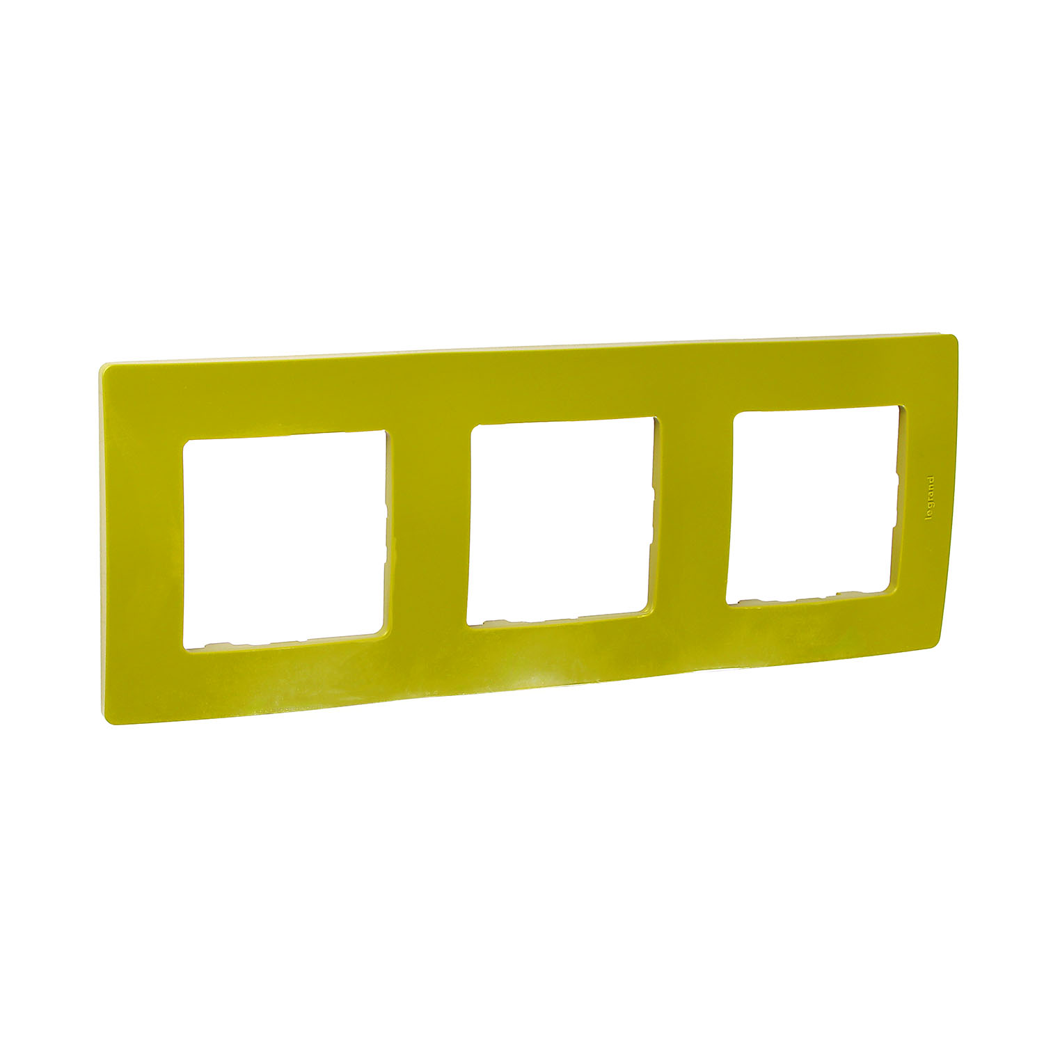 яяяРамка "Etika" 3-м. зел. Leg 672543  *1