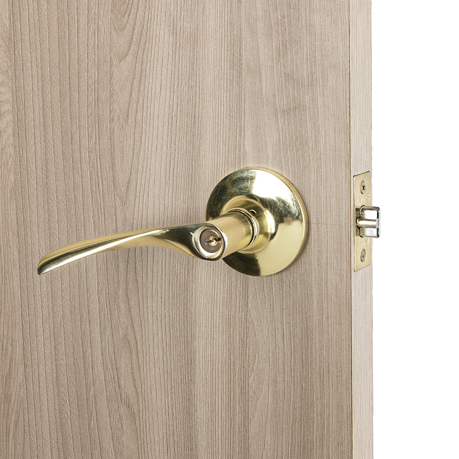 Дверное полотно глухое 2000х800х34 мм BROZEX-WOOD, шимо светлый