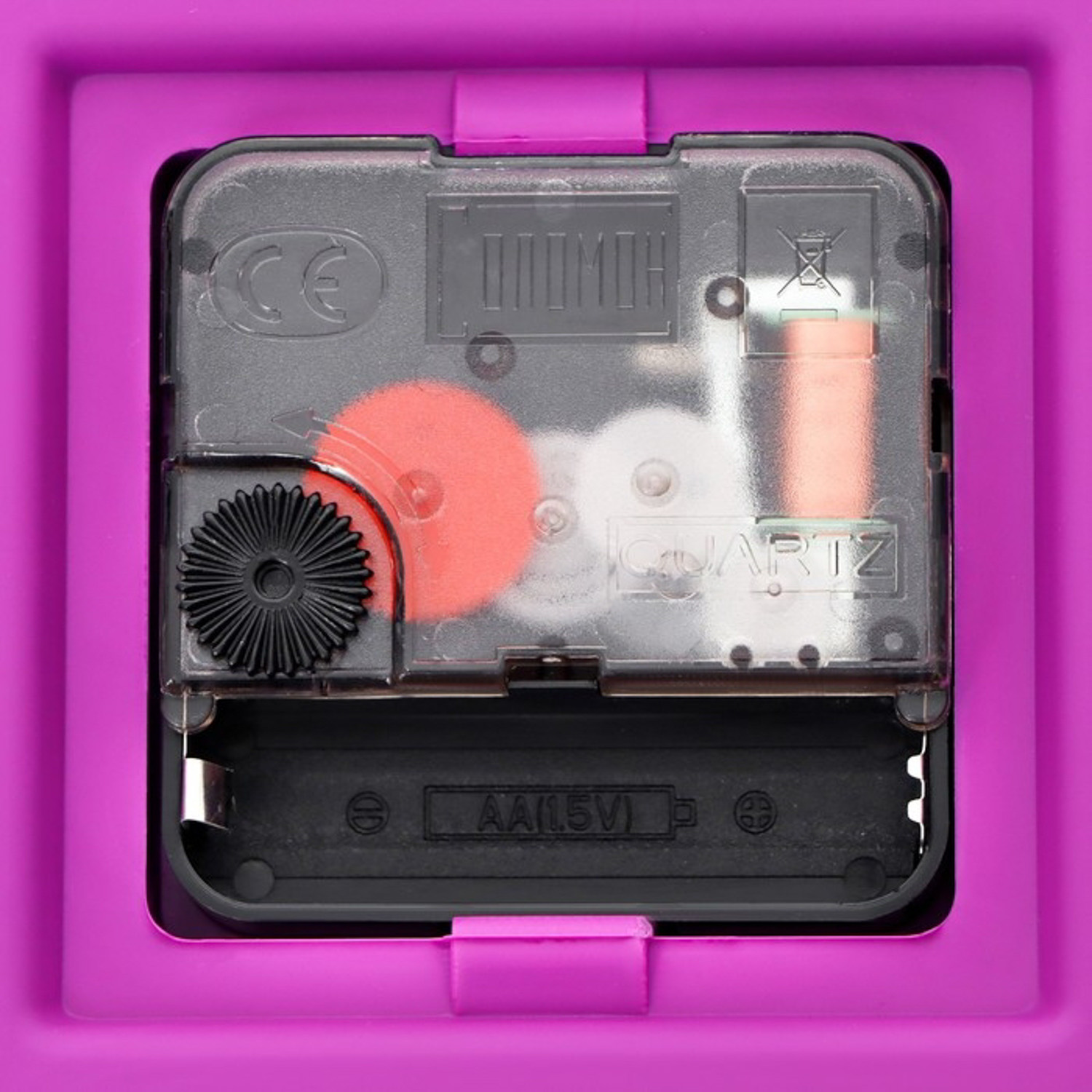 Часы настенные, серия: Интерьер, "Лаванда", плавный ход, d-28 см, сиреневый обод 9915255