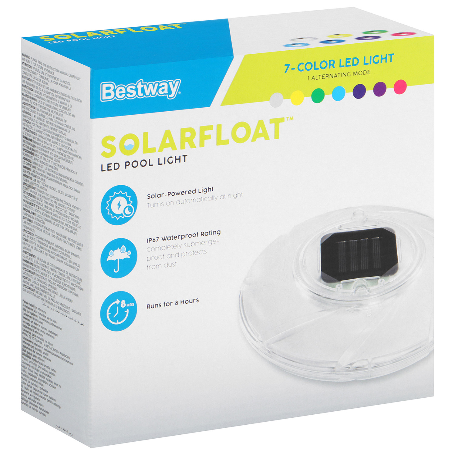 Лампа плавающая, на солнечных батареях 58111  9298733