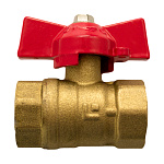 Кран шаровый 3/4" (Ø20) М/М бабочка STI 11Б27п1 (462) *1/100