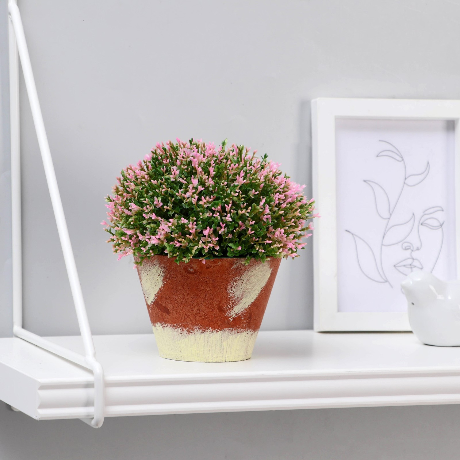 Бонсай в горшке "Самшит" 12х12 см, микс   5201996