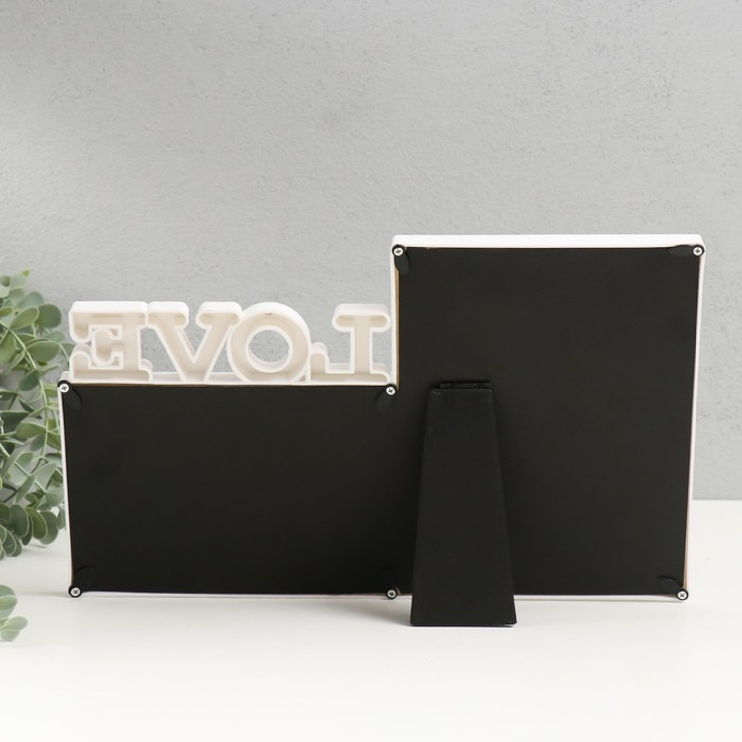 Фоторамка коллаж на 2 фото (1-13-18 см, 1-10х15 см), 34х22 см, 10115299