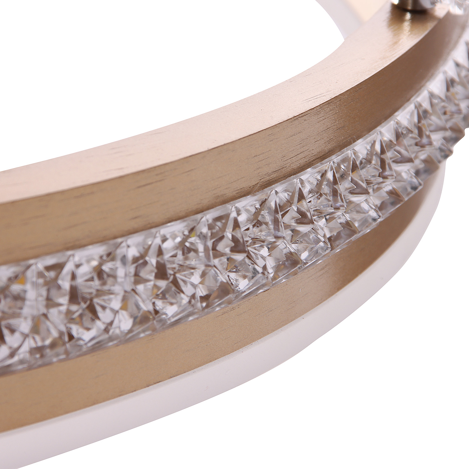 Люстра YH556/2 WT+ GD LED 3000К-6500К (h=700, d=500) пульт  VERNER LIGHTING *1