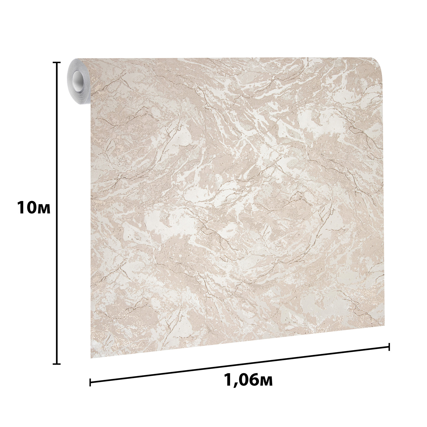 Обои флиз. Артекс  Ривер (беж.) 11204-04  10х1.06м  *1/6