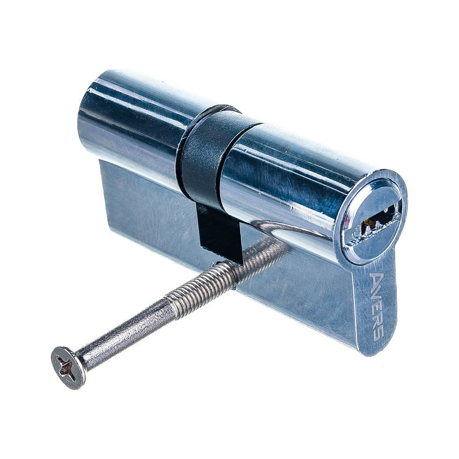 Механизм врезной 60(30/30) хром ключ/вертушка ZM Avers *1/12/72 Механизм врезной 60(30/30) хром ключ/вертушка ZM Avers *1/12/72