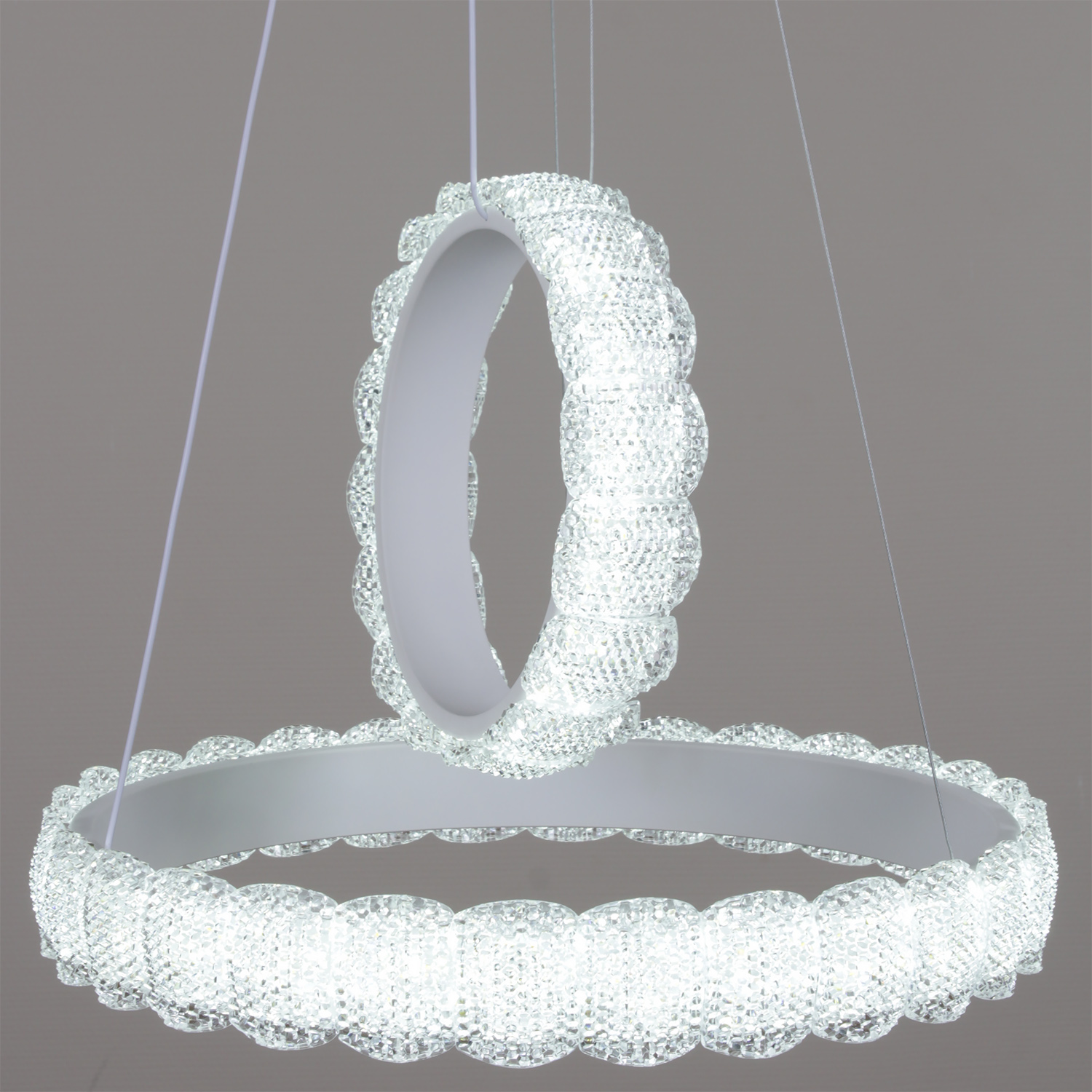 Люстра 80357-0.4-500+300 LED ПДУ	ПДУ+диммер 3500-6000К S=30м2  *1