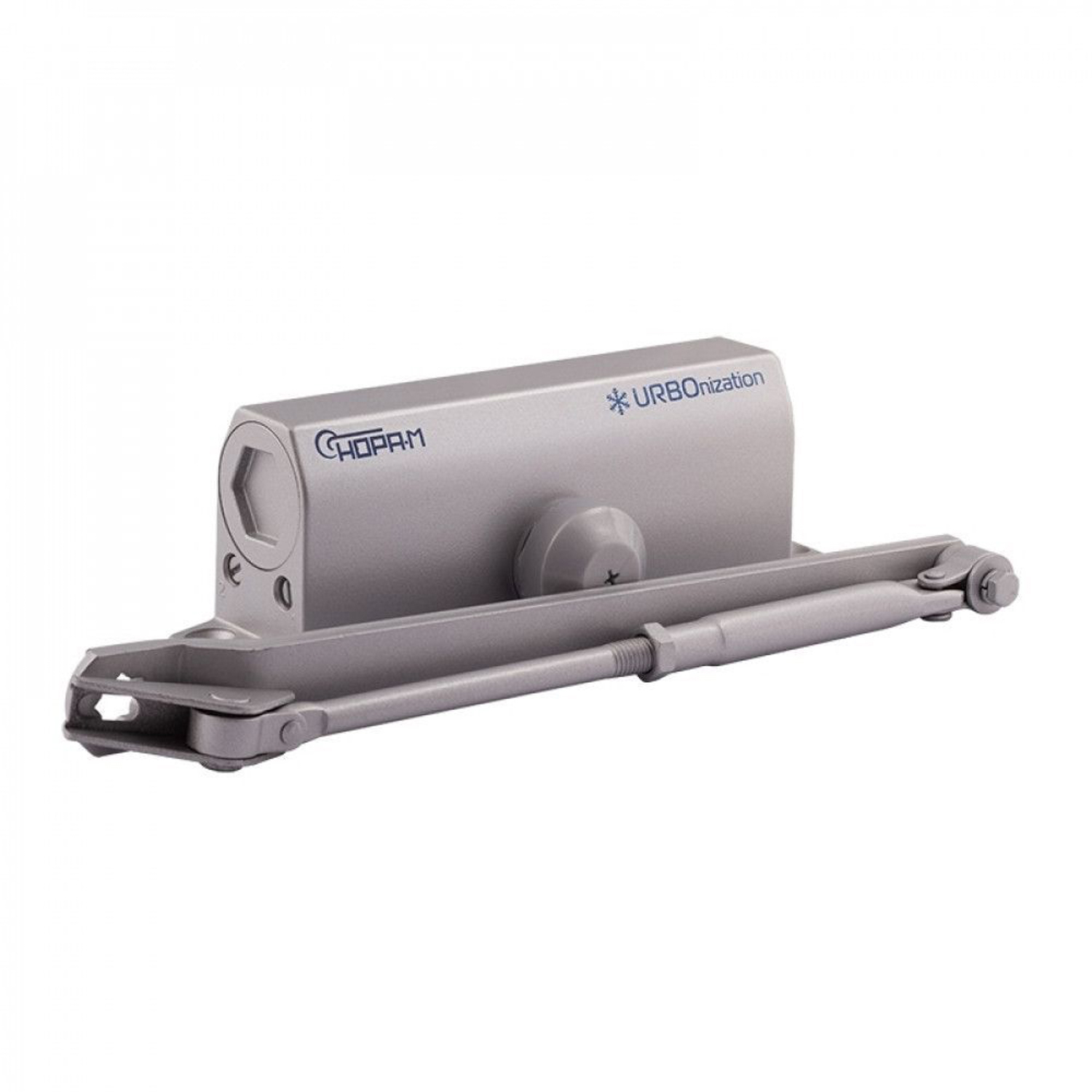 Доводчик для дверей от 80кг до 120кг серебро морозостойкий №540 URBOnization *1/10