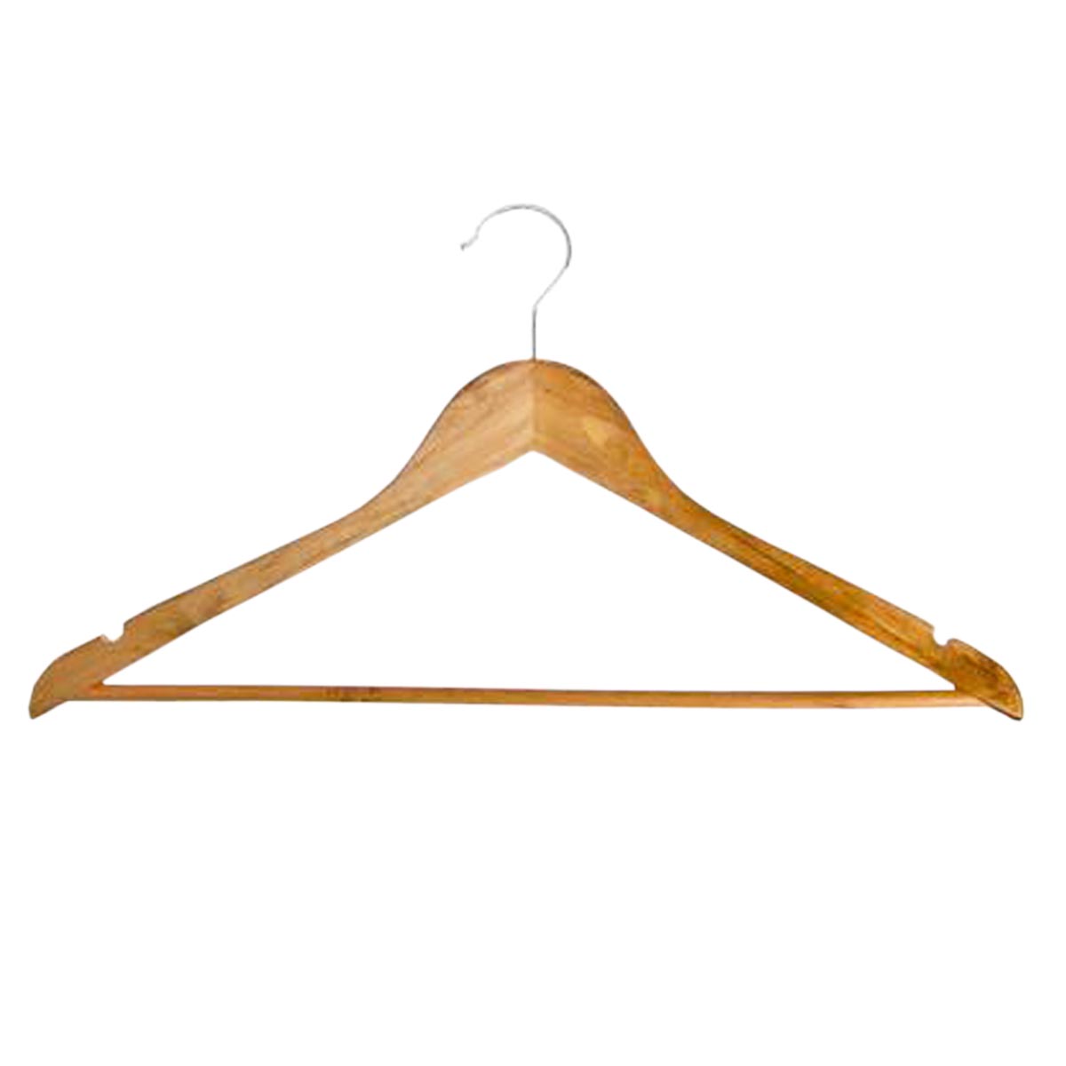 Плечики дерев. ПРОМО 45см (455-039) *1/100