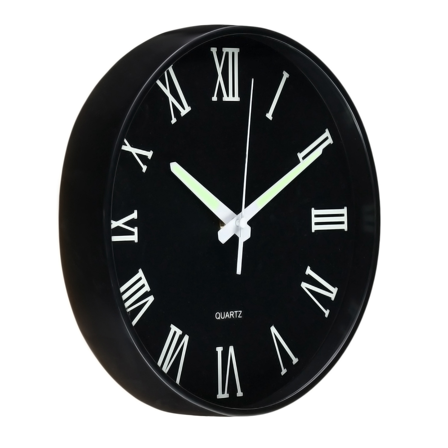 Часы настенные интерьерные «Классика», плавный ход, светящиеся, d-25 см 10747142