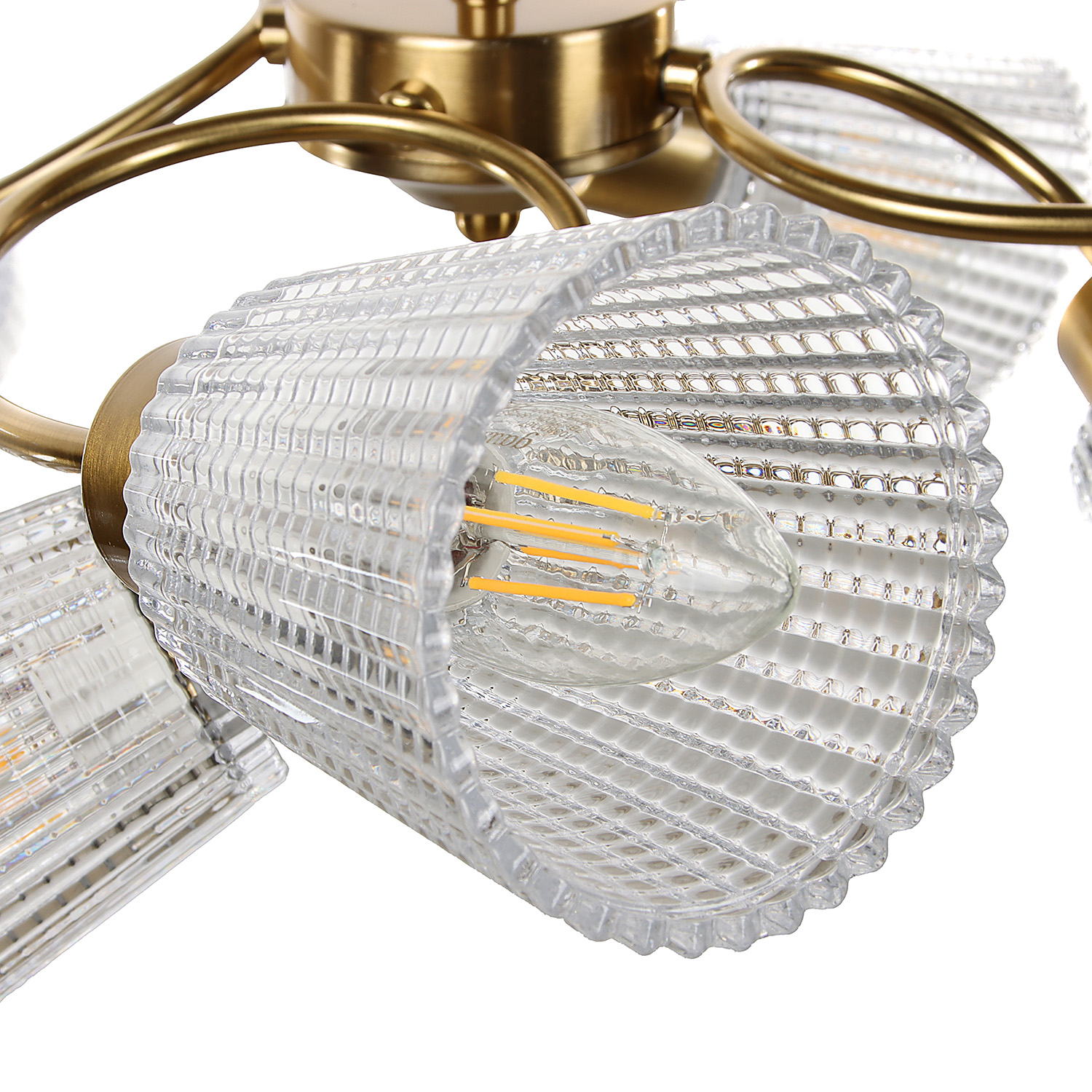 Люстра N6576/8 COP 8*40W E14 220V (d-720; h-310)  VERNER LIGHTING *1