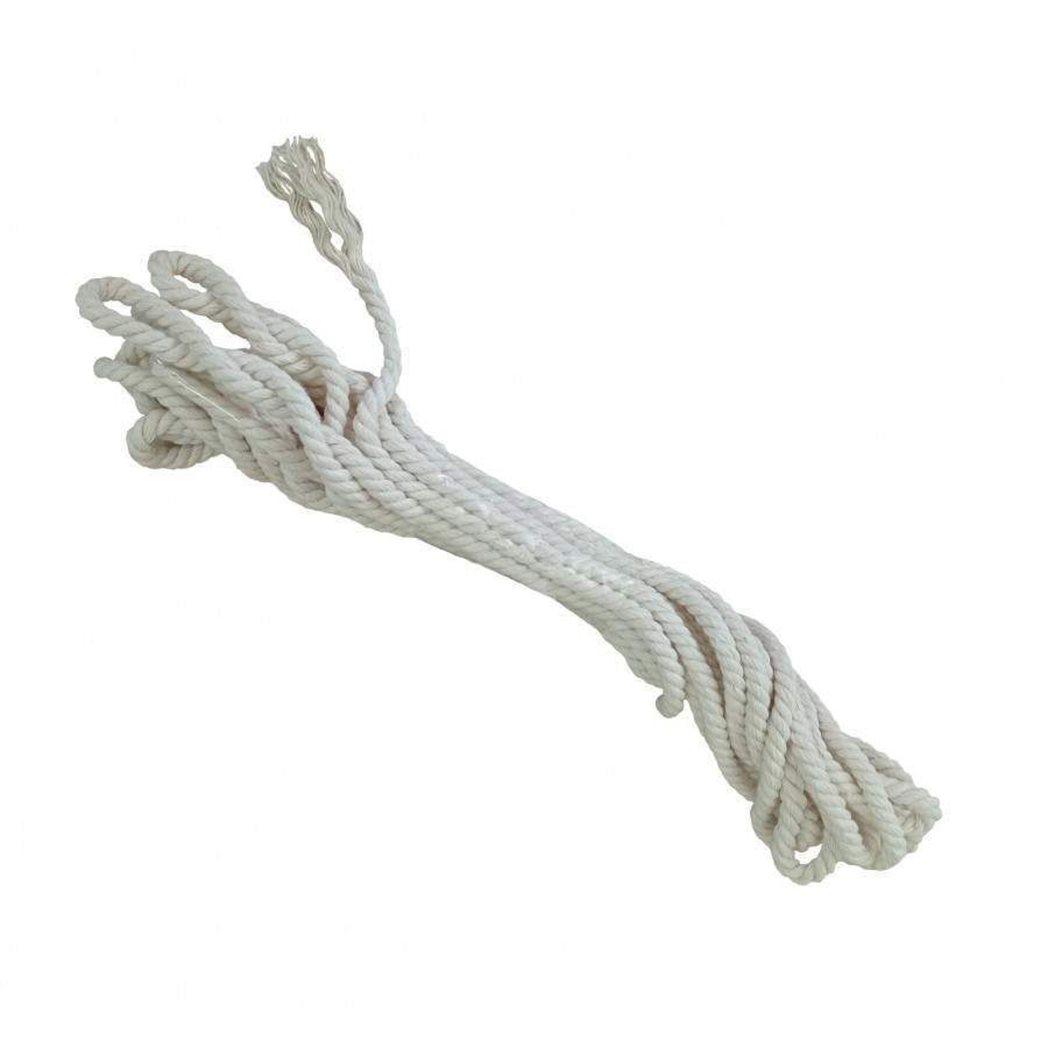 Шнур хлопчатобумажный d5мм дл.20м крученый 3-х прядный арт.40125 ("Сибшнур") *1/50