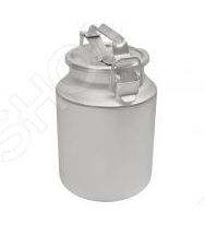 Бидон алюмин. 10л крышка с резин. прокладкой и замком МТ-002 (Демидовский) *1/3