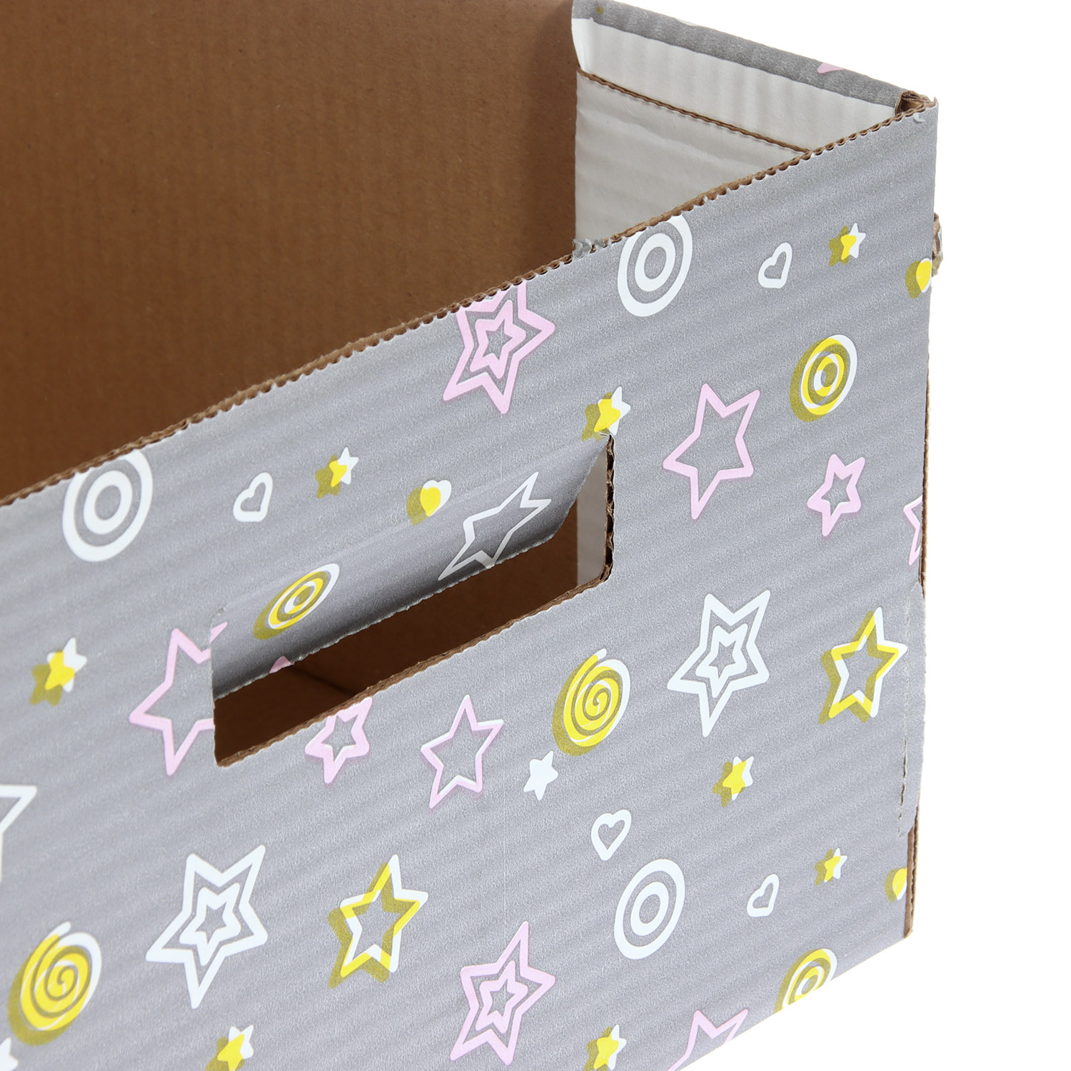 яяяКоробка д/хранения картон 370x280x180мм "Звездное небо" Д20104/№2 Звездн.небо *1/20