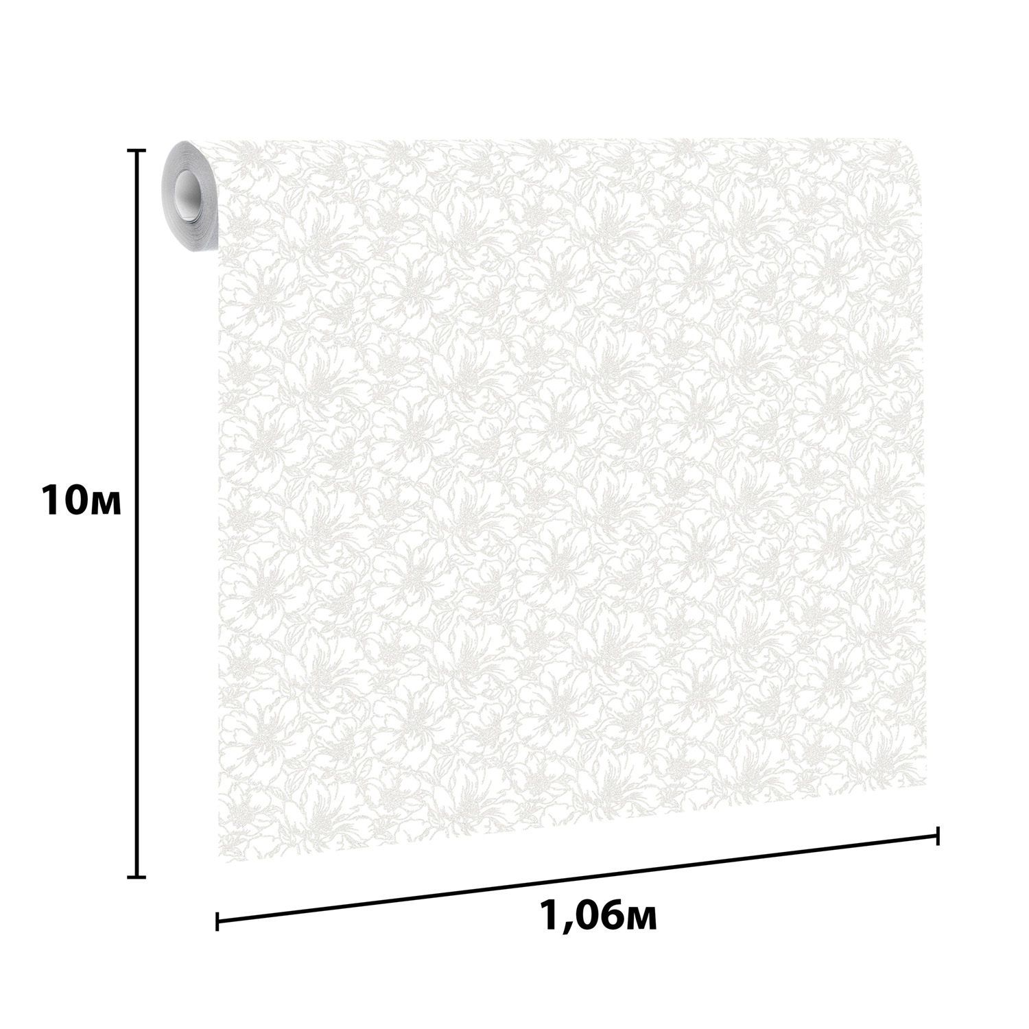 Обои флиз Ateliero Sharon (бел.) 585770 1.06*10м *6