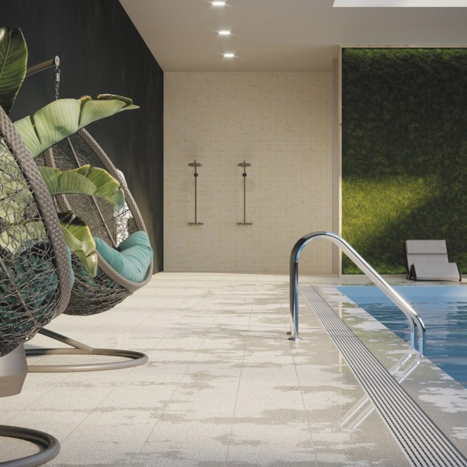 Керамогранит 1.06 м² Cersanit Milton 300 ML4A306, 298x298x8.5 мм, светло-бежевый