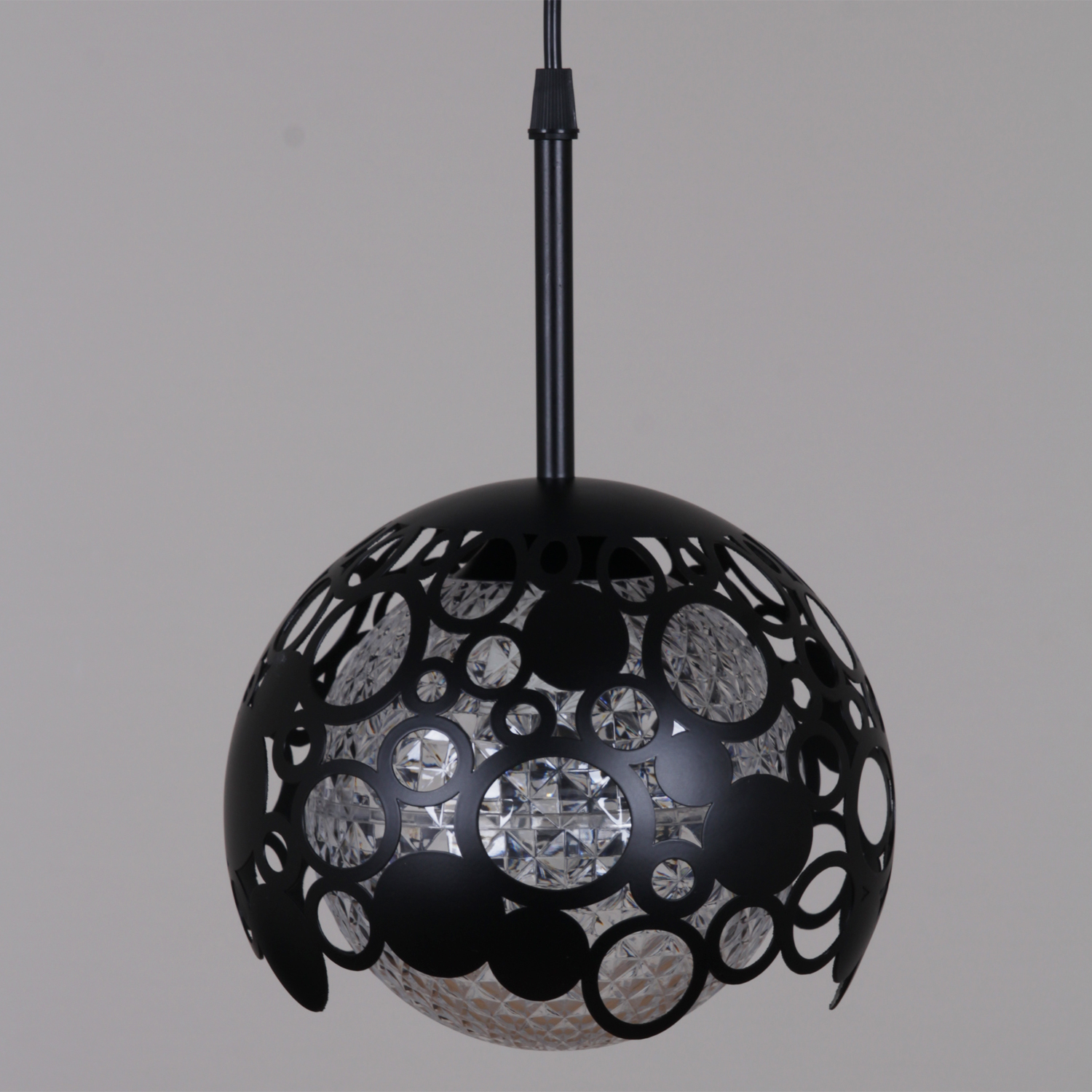 Светильник подвесной 05911-0.9-01 BK Е27 40Вт S=6м2  *1/12