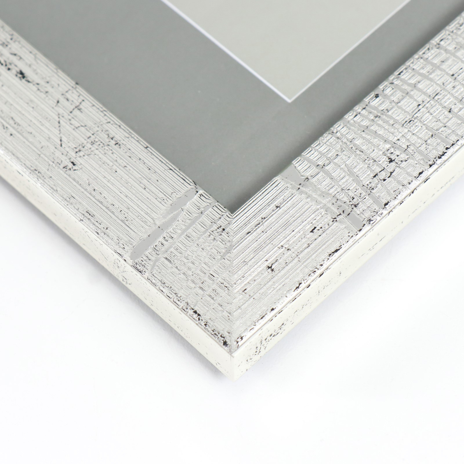 Фоторамка пластик "Marta" 10х15 см, серебро 9626042