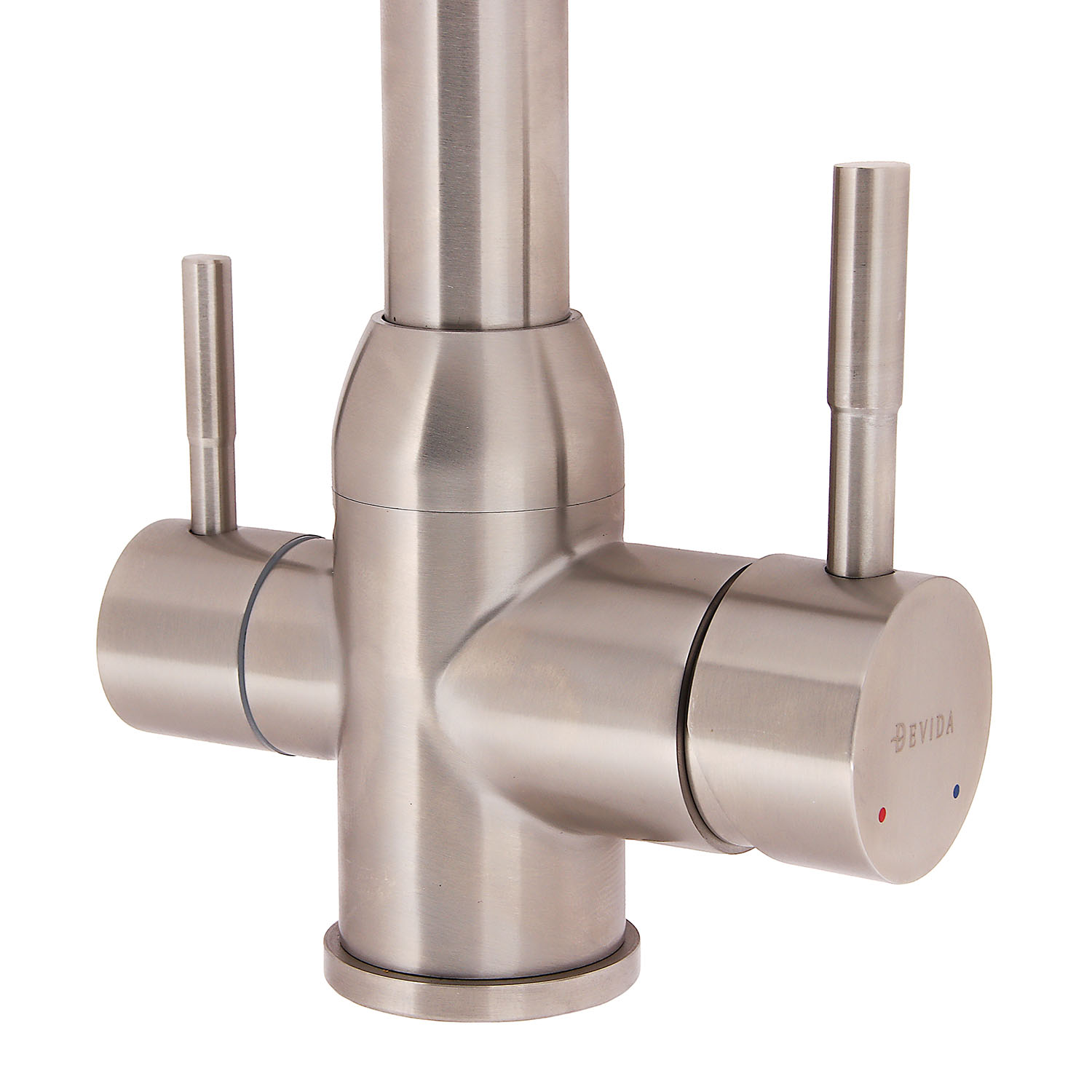 Смеситель для кухни DEVIDA высокий излив, матовый (+ питьевая вода) DVS1508-20T *1/10