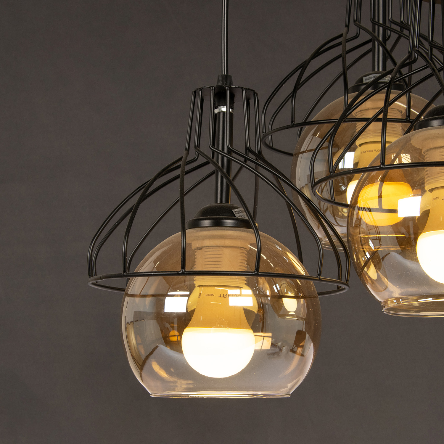 Люстра 03458-0.4-03 BK Е27 S=18м2    *1