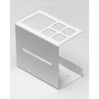 Держатель для зубных щеток 13*7,5*11см БЕЛЫЙ *1/6