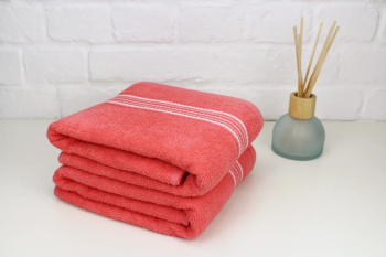 Полотенце махровое 70*130см Фантазия 030 персик Belezza *5 ВИТРИНА