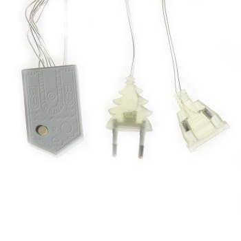 Гирлянда «Занавес» Luazon Lighting, 2х1.5 м, 8 режимов, теплый белый, 360 LED, IP20, 220 В