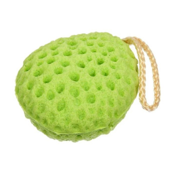 Губка с экстрактом зелёного чая, 100*80*45 мм "Банные штучки" /30