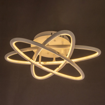 Люстра Verner Lighting YT137/3, 100 Вт, 3000-6500 K, 3 режима, пульт д/у, белый