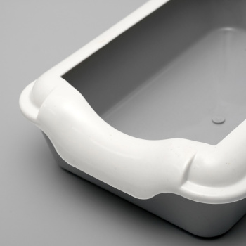 яяяТуалет с бортом, 40 х 10 см, серый 1058040