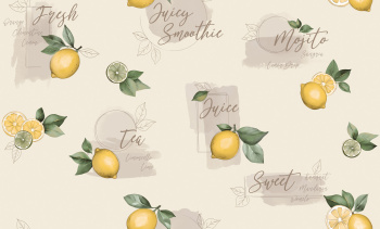 Обои флиз "WallSecret Basic" Mojito 8986-11  10*1,06м *6 Обои флиз "WallSecret Basic" Mojito 8986-11  10*1,06м *6