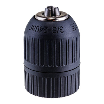 Патрон для дрели 13мм БЗП резьба 3/8" корпус пластик (2907-13-3/8) ЗУБР  *1/36