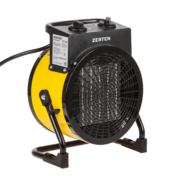 Пушка тепловая электрическая 3кВт 250м3/ч S-30м2 керамический 220В ZPK-30R ZERTEN *1