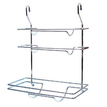 KS-2043 Полка тройная для бумажного полотенца и пленок (325*175*386) (1/12)