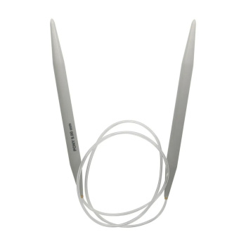 яяяСпицы вязальные круговые пластиковые 9мм 80см