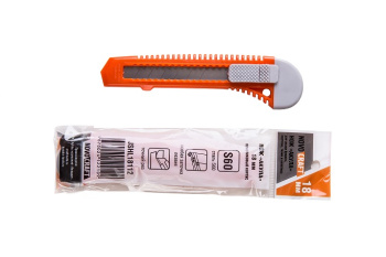 Нож строительный 18мм корпус пластик JSHL18112 NovoCRAFT *1/48/576 Нож строительный 18мм корпус пластик JSHL18112 NovoCRAFT *1/48/576