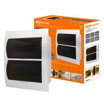 Бокс ЩРВ-П-24 С/П 24мод. (пластик ) рейка DIN TDM SQ0902-0006 *1/10