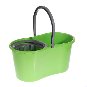 Комплект д/уборки "AZUR" "ROTARI MOP":Ведро 13л прямоуг.с вращ.отжимом+Швабра 072800"York-AZUR" *1/2