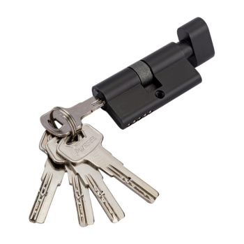 Механизм врезной 60(30/30) черный ключ/вертушка ZM Avers *1/12/72 Механизм врезной 60(30/30) черный ключ/вертушка ZM Avers *1/12/72