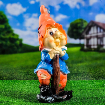 Садовая фигура "Гном с мотыгой" 48см   4074847