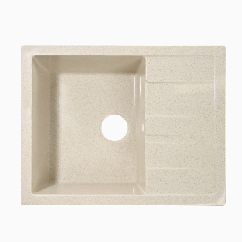 Мойка из искусственного камня прямоугольная бежевая глянцевая Катрин Z151Q2 (645х505х218) *1 Мойка из искусственного камня прямоугольная бежевая глянцевая Катрин Z151Q2 (645х505х218) *1