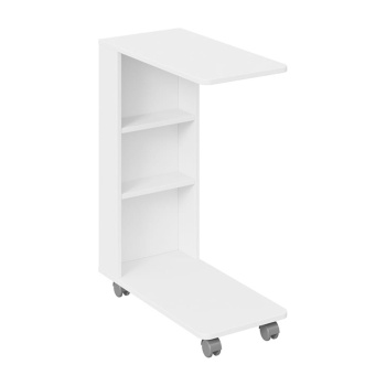 Стол журнальный тип14 БЕЛЫЙ ясень 600*300*780 ТриЯ *1