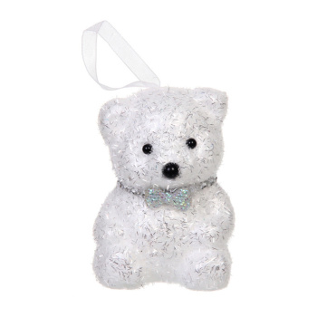 Подвеска "Медвежонок Стив", Белый