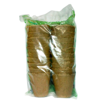 Горшочки торфяные 8х8 см Умный огород, 250 мл, 20 шт.