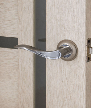 Дверное полотно остекленное BROZEX-WOOD Comfort-6, 2000х800х36 мм, светлый кедр 3D