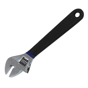 Ключ разводной T4P, 6", 150 мм, обрезиненная ручка, хром