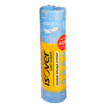 Утеплитель ISOVER Теплая крыша Стронг Твин, 100 мм, 1 плита, 5 м²